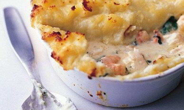 Рецепт запеканка с рыбой и картофелем