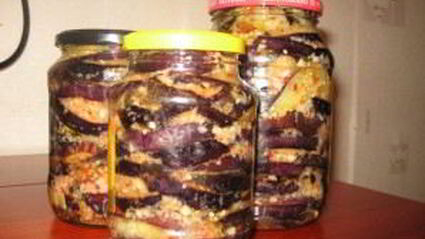 баклажаны острые на зиму без стерилизации