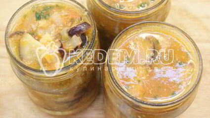 баклажаны порезанные ломтиками