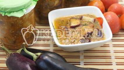 баклажаны порезанные ломтиками