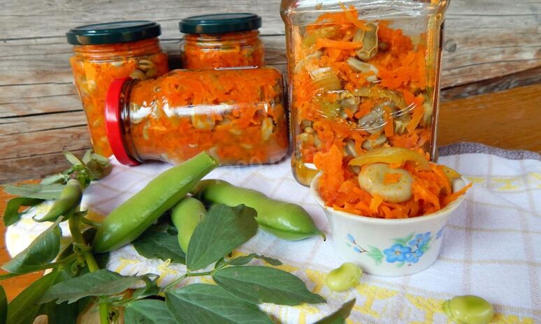 Рецепт бобы на зиму