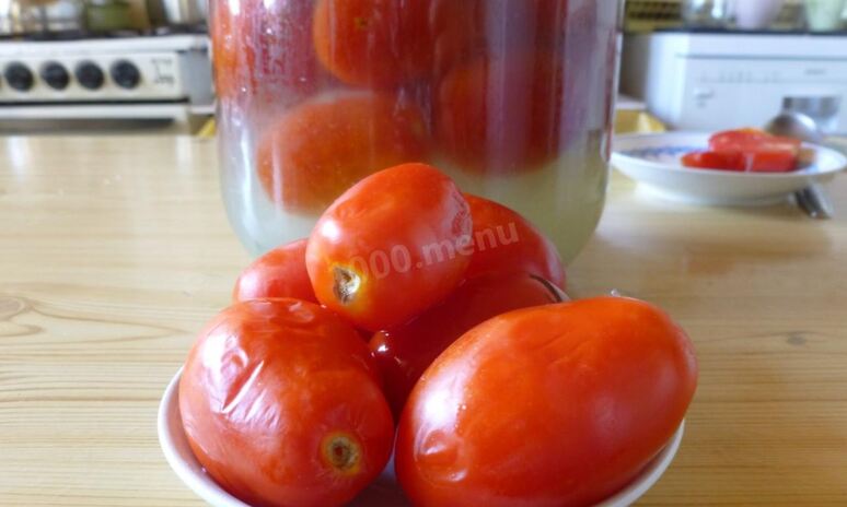 Рецепт быстрые квашеные помидоры