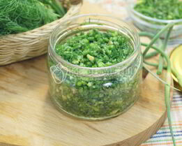 Чесночные стрелки на зиму Приправа для супов