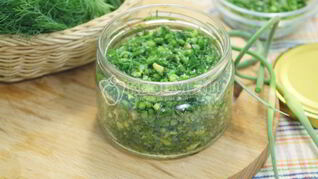 Чесночные стрелки на зиму Приправа для супов