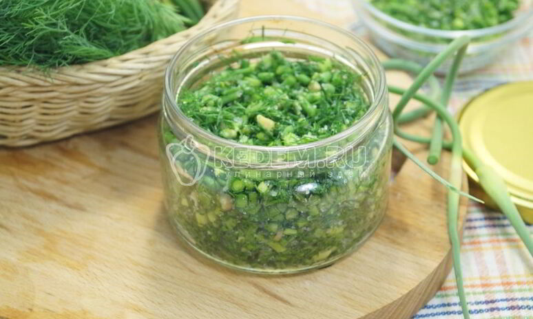 Рецепт чесночные стрелки на зиму приправа для супов