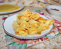 Блинчики с джемом