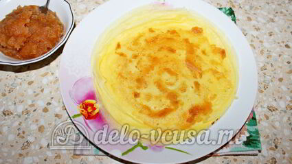 блинчики с джемом