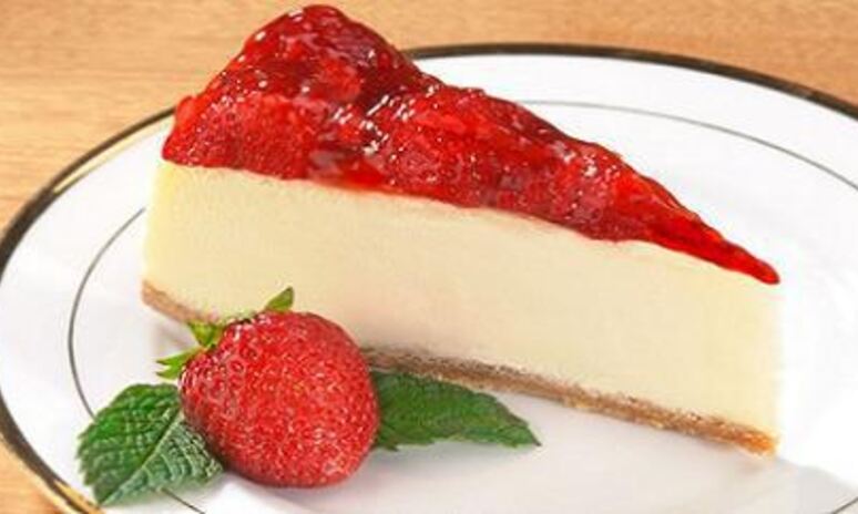 Рецепт чизкейк с клубничным джемом