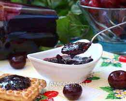 Джем из вишни и шелковицы