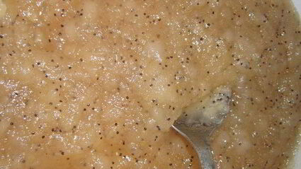 грушево-яблочный джем с маком