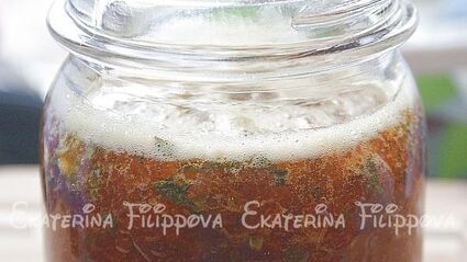 лимонно-мятный джем