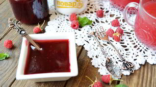 Малиновый джем без косточек