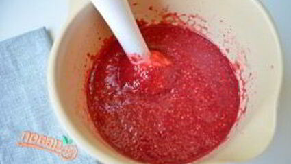 малиновый джем без косточек