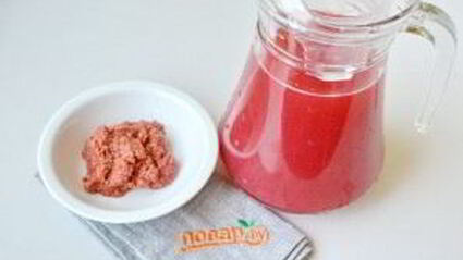 малиновый джем без косточек