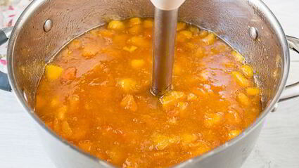 персиковый джем