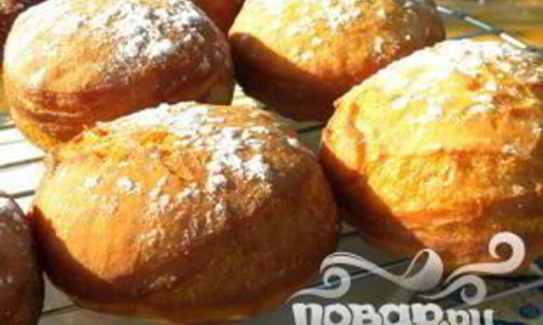 Рецепт пончики с джемом