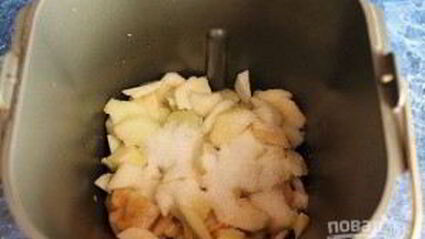 яблочный джем в хлебопечке