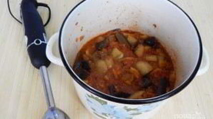 икра из баклажанов с помидорами на зиму