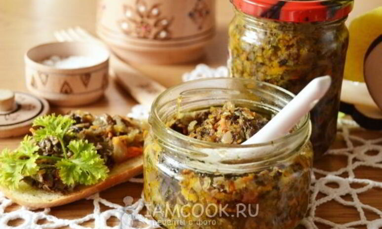 Рецепт икра из опят на зиму