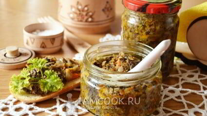 икра из опят на зиму