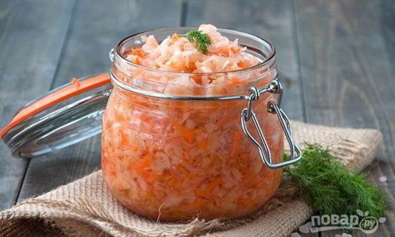 Рецепт капуста квашеная шинкованная