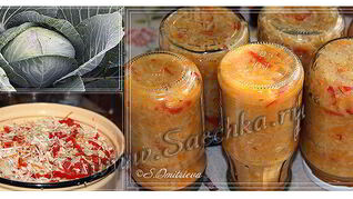 Капуста на зиму в банках