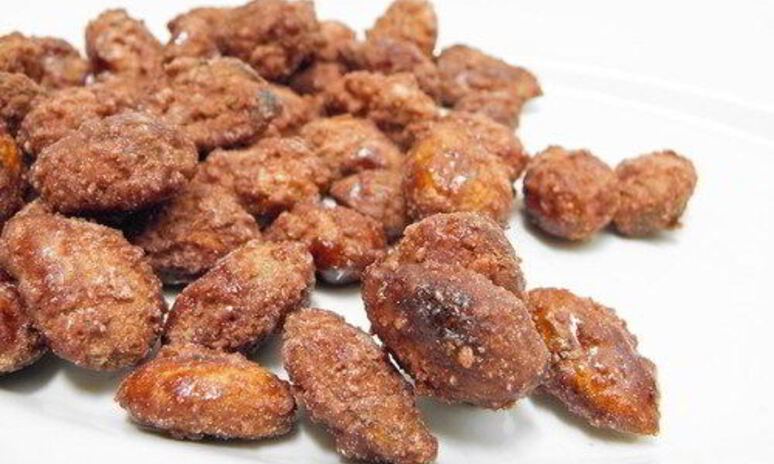 Рецепт хрустящие орехи в кокосовой стружке и карри