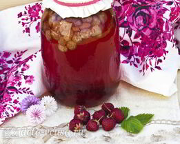 Клубничный компот на зиму