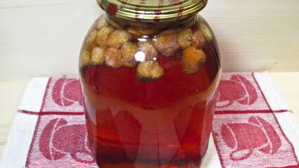 клубничный компот на зиму