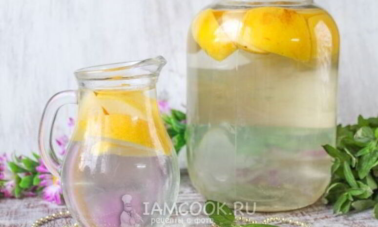 Рецепт компот из айвы на зиму без стерилизации