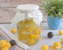 Компот из алычи