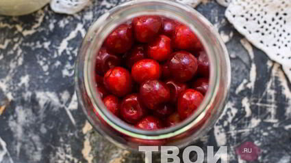 компот из черешни на зиму