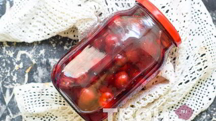 компот из черешни на зиму