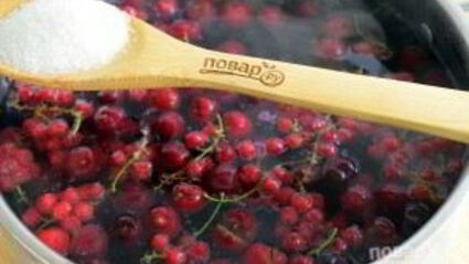 компот из черешни