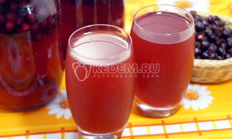 Рецепт компот из ирги