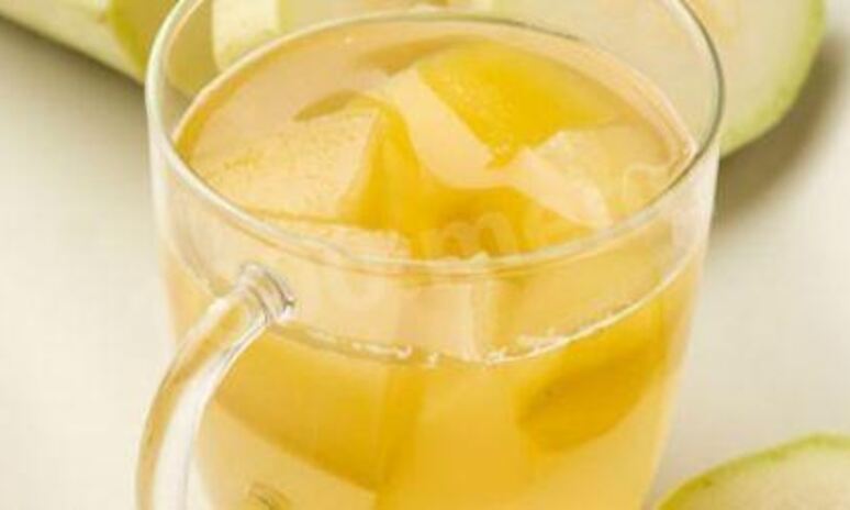 Рецепт компот из кабачков со вкусом ананаса