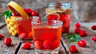 Компот из кизила