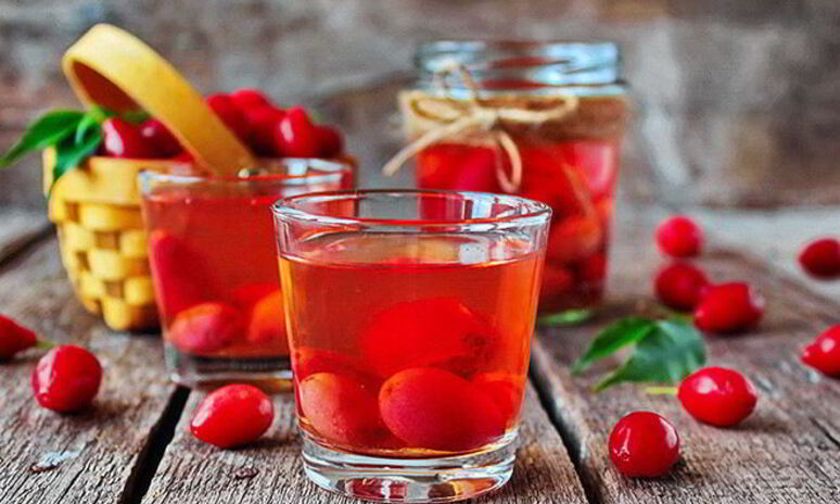 Рецепт компот из кизила