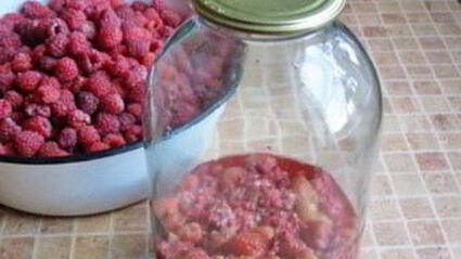 компот из клубники и малины