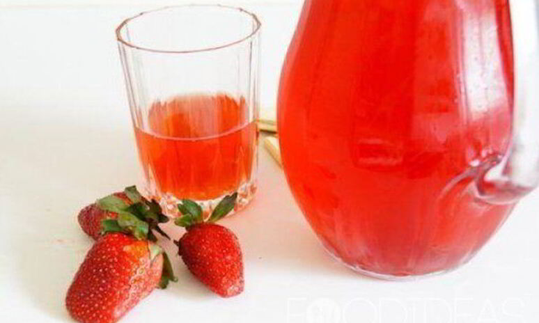 Рецепт компот из клубники