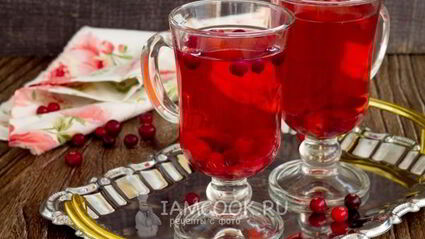 компот из клюквы