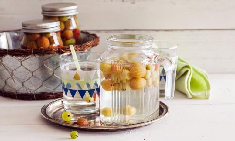 Рецепт компот из крыжовника