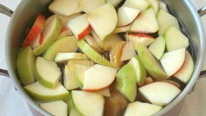 компот из мандаринов и яблок