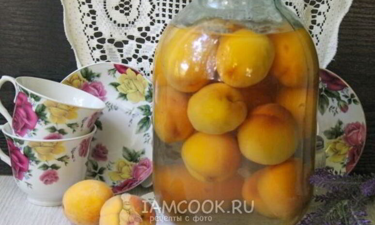 Рецепт компот из персиков на зиму