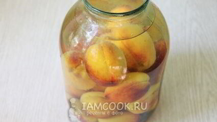 компот из персиков на зиму