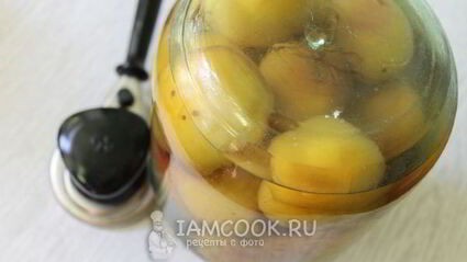 компот из персиков на зиму