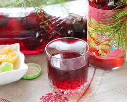 Компот из ранеток и вишни на зиму