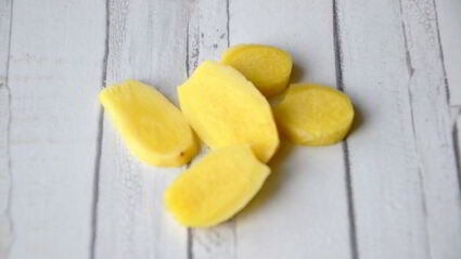 компот из ревеня с имбирем и лимоном