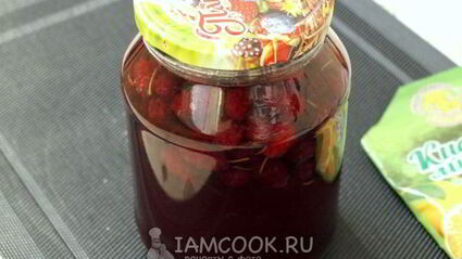 компот из шелковицы на зиму