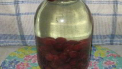 компот из вишни на зиму без стерилизации